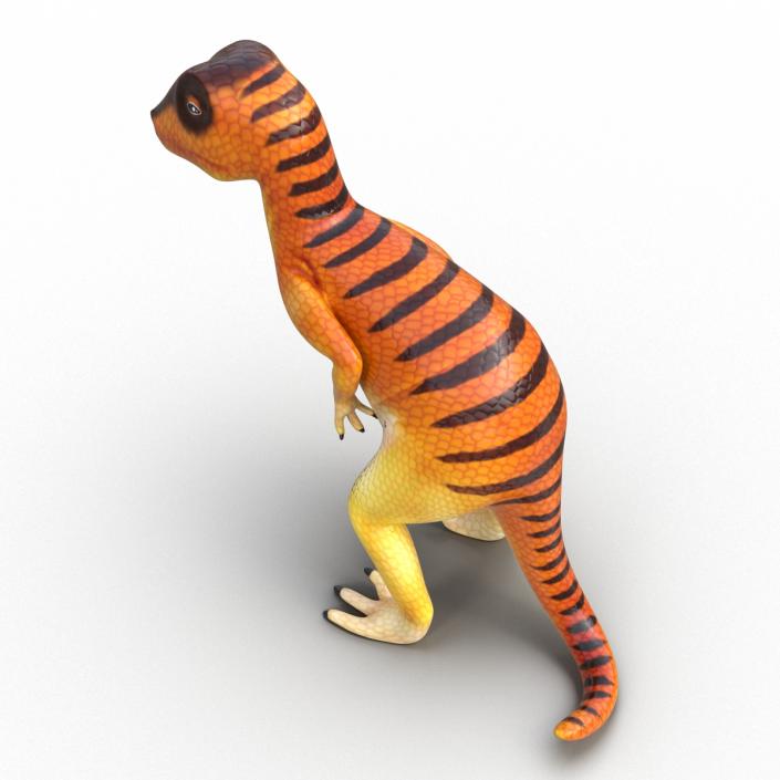 3D model Dinosaur Toy Velociraptor