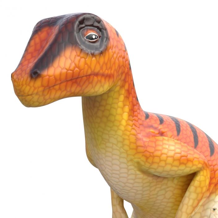 3D model Dinosaur Toy Velociraptor