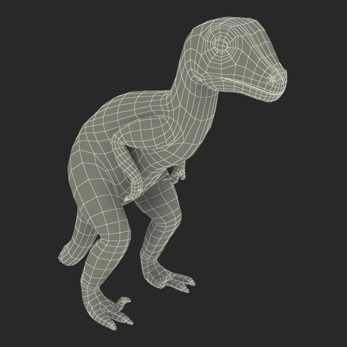 3D model Dinosaur Toy Velociraptor