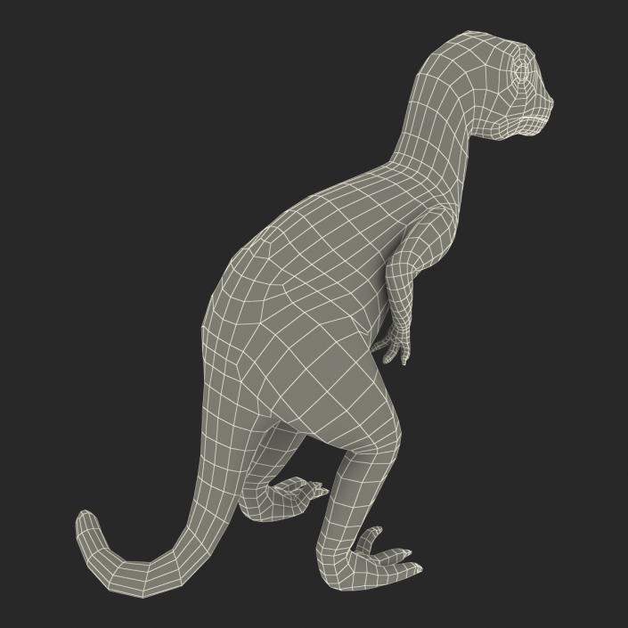 3D model Dinosaur Toy Velociraptor