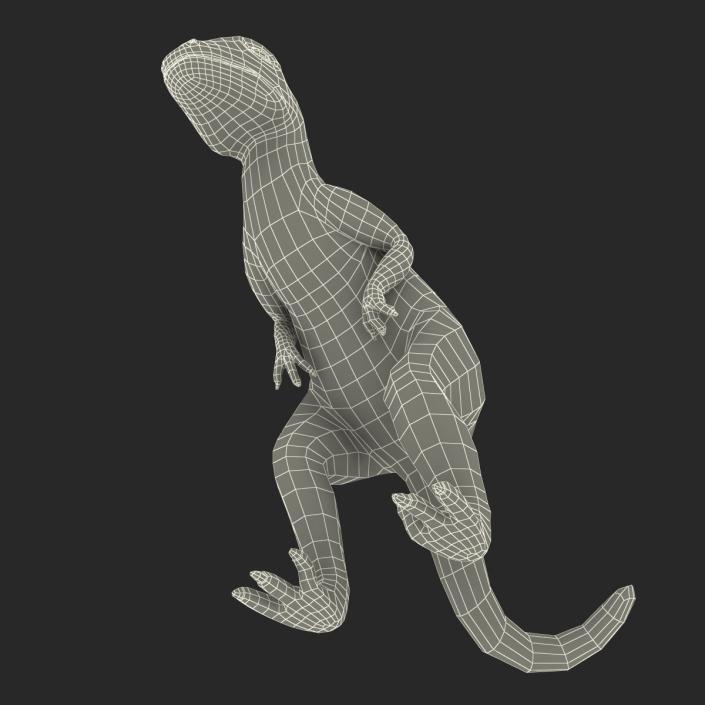 3D model Dinosaur Toy Velociraptor