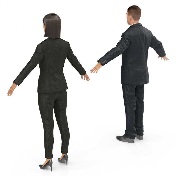 3D model Rigged Business People Collection 3