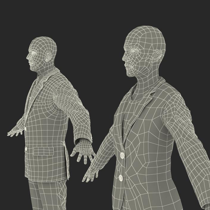 3D model Rigged Business People Collection 3