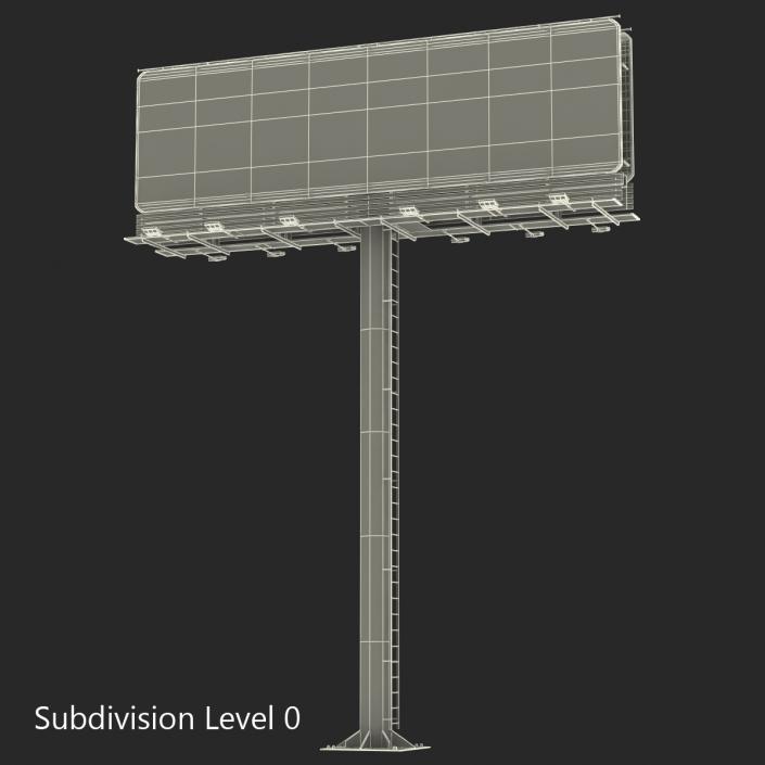 Billboard 3D model