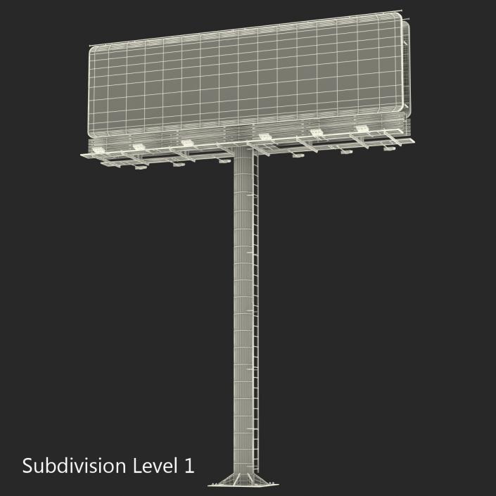 Billboard 3D model