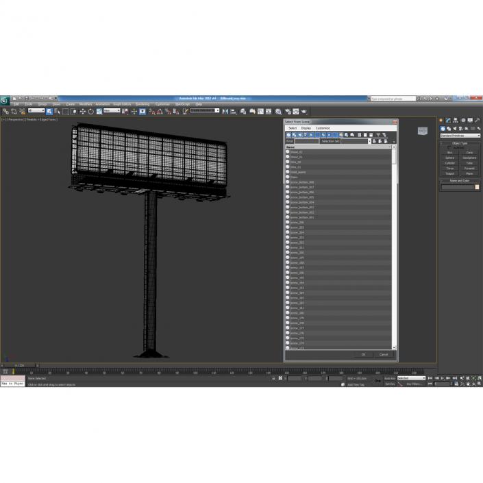 Billboard 3D model