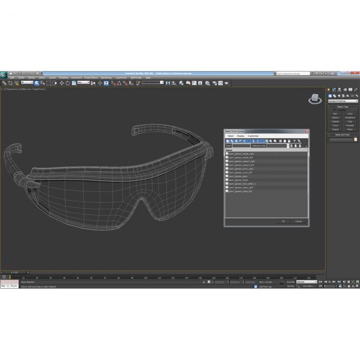 Safety Glasses 2 Pyramex 3D model