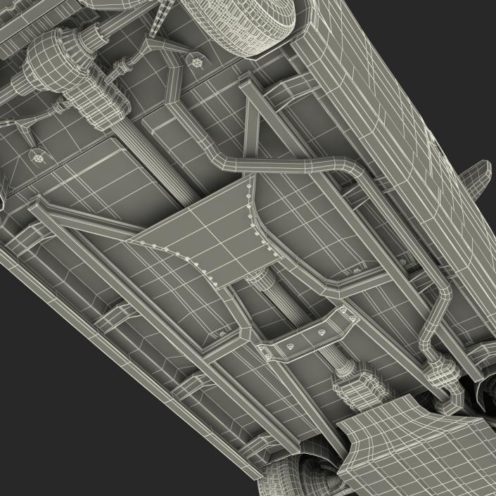 3D London Cab TX1 Rigged