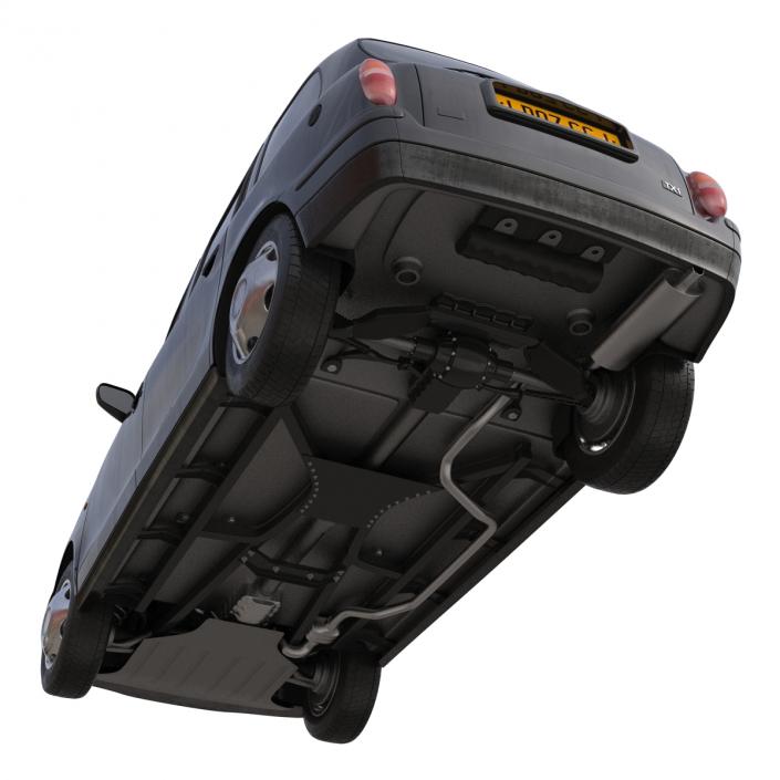 London Cab TX1 3D model