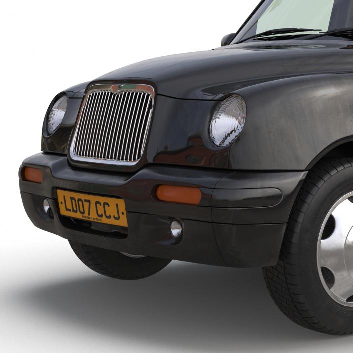 London Cab TX1 3D model