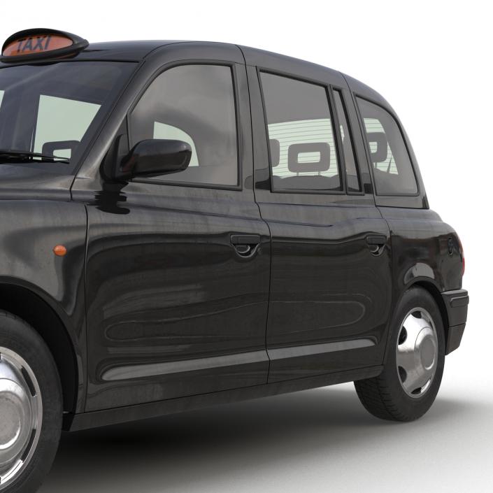 London Cab TX1 3D model