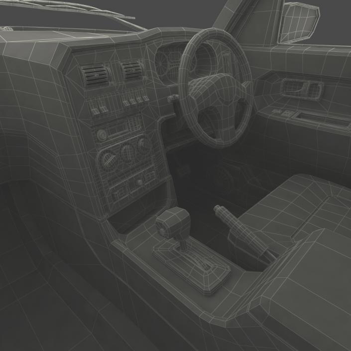 London Cab TX1 3D model