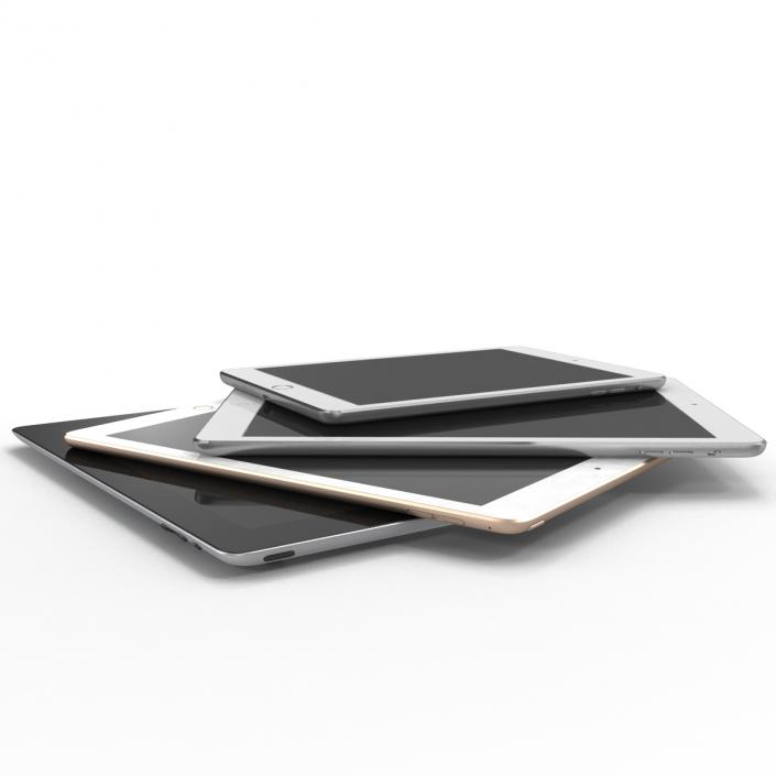 3D iPads 3D Models Collection 2 model