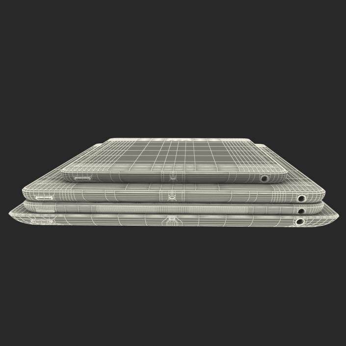 3D iPads 3D Models Collection 2 model