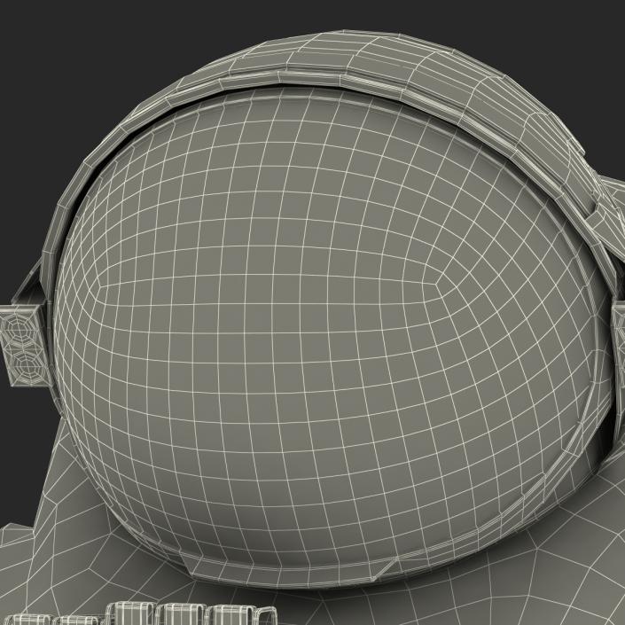 3D Chinese Space Suit Feitian Rigged model