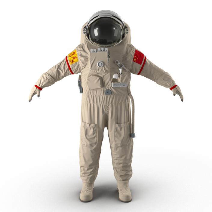 3D Chinese Space Suit Feitian