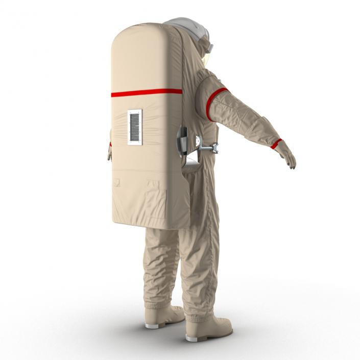 3D Chinese Space Suit Feitian