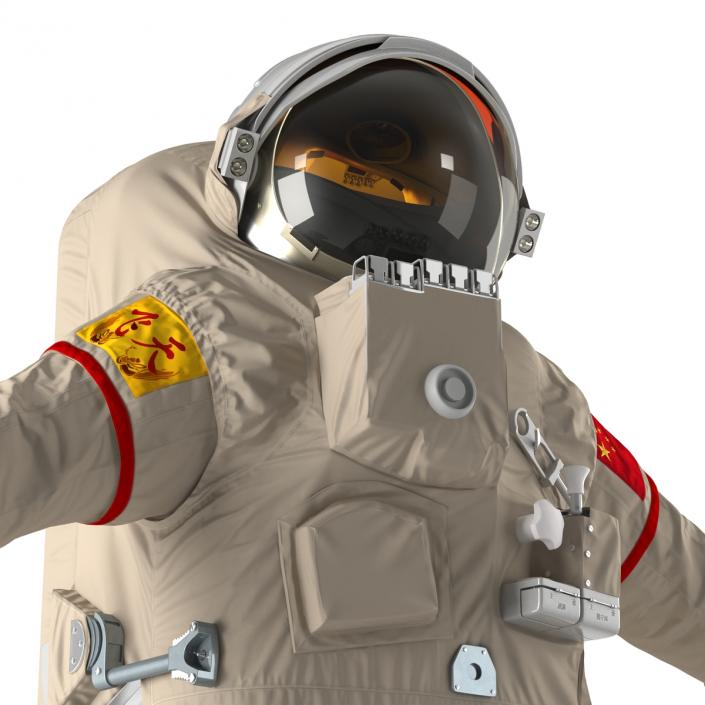 3D Chinese Space Suit Feitian