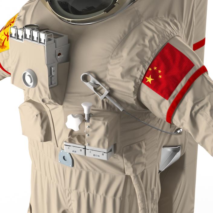 3D Chinese Space Suit Feitian