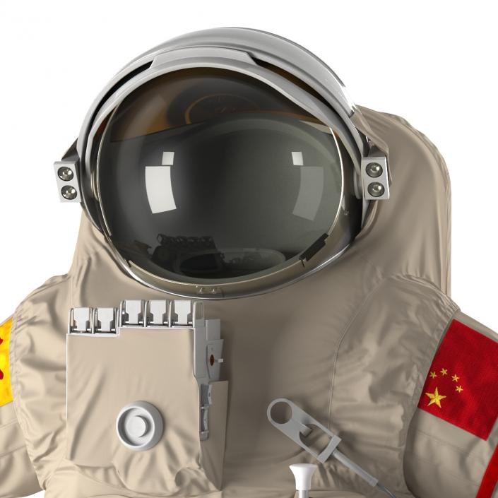 3D Chinese Space Suit Feitian