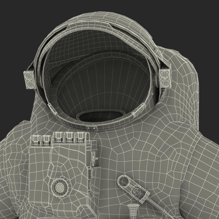 3D Chinese Space Suit Feitian