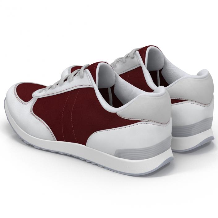 Sneakers 3 Red 3D model