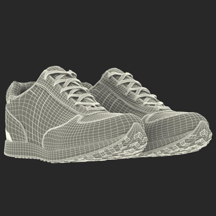 Sneakers 3 Red 3D model