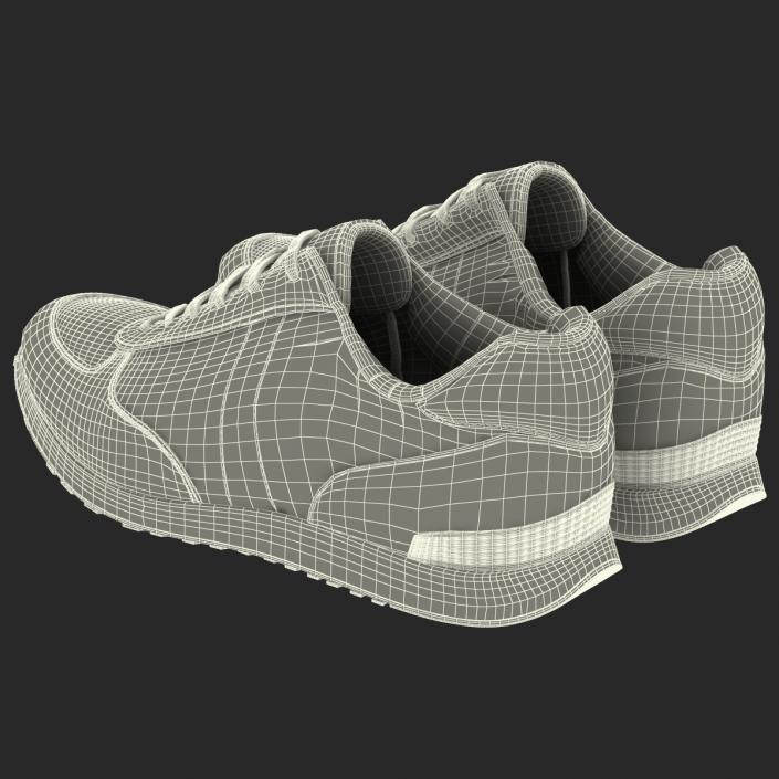 Sneakers 3 Red 3D model