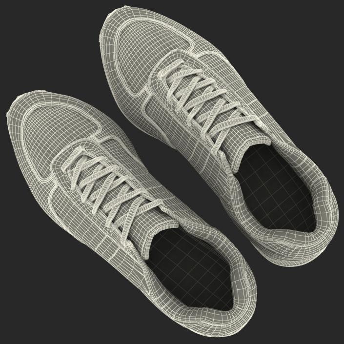 Sneakers 3 Red 3D model