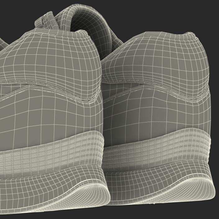 Sneakers 3 Red 3D model