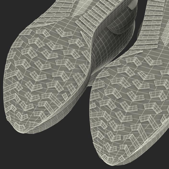 Sneakers 3 Red 3D model