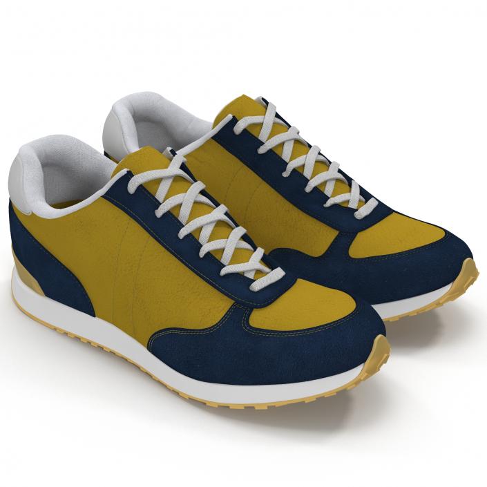 Sneakers 3 Yellow 3D