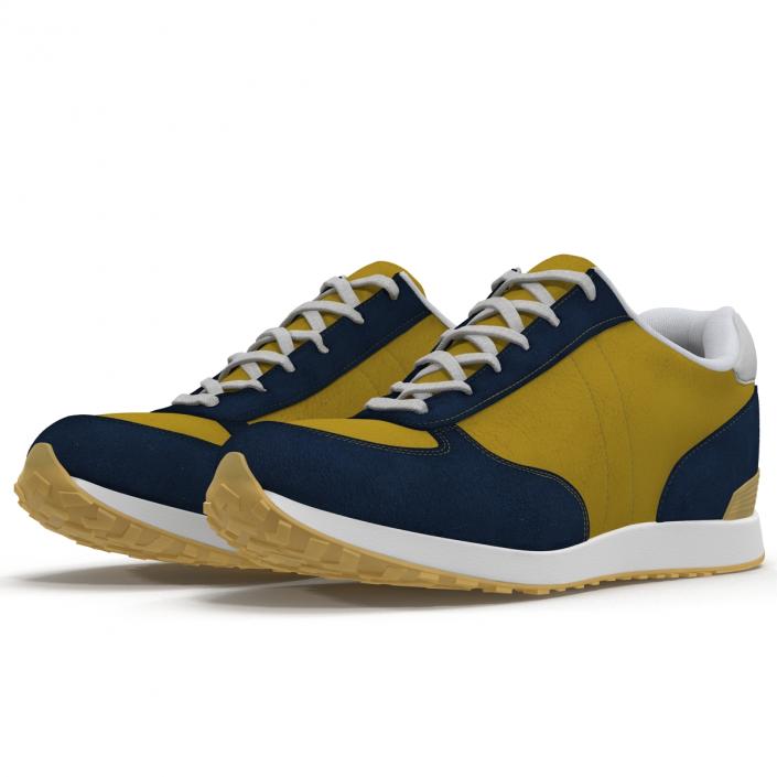 Sneakers 3 Yellow 3D