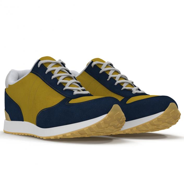 Sneakers 3 Yellow 3D