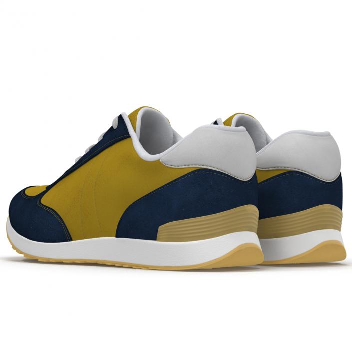 Sneakers 3 Yellow 3D