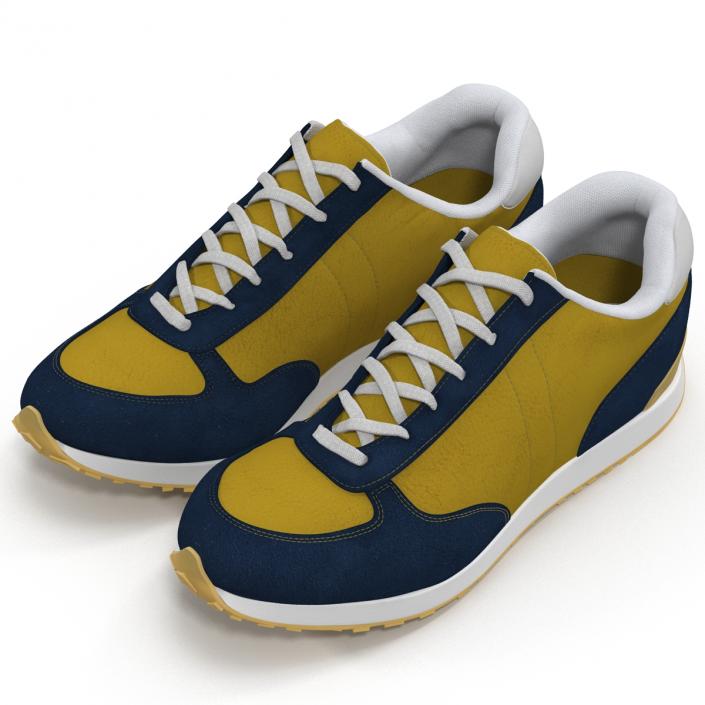 Sneakers 3 Yellow 3D