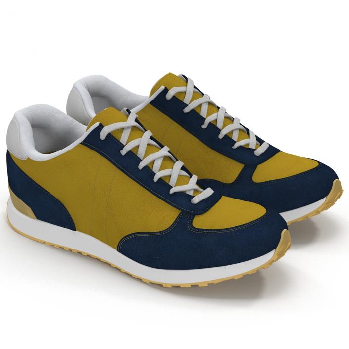 Sneakers 3 Yellow 3D