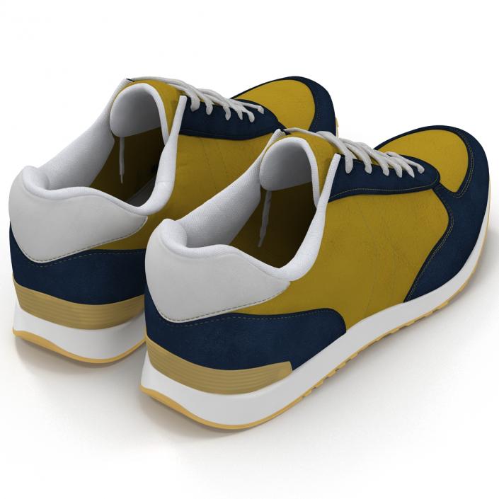 Sneakers 3 Yellow 3D