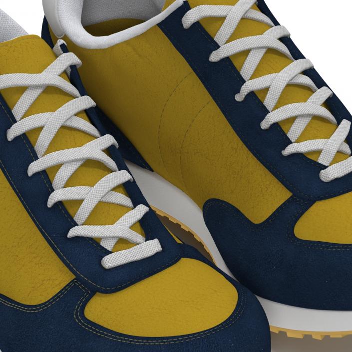 Sneakers 3 Yellow 3D