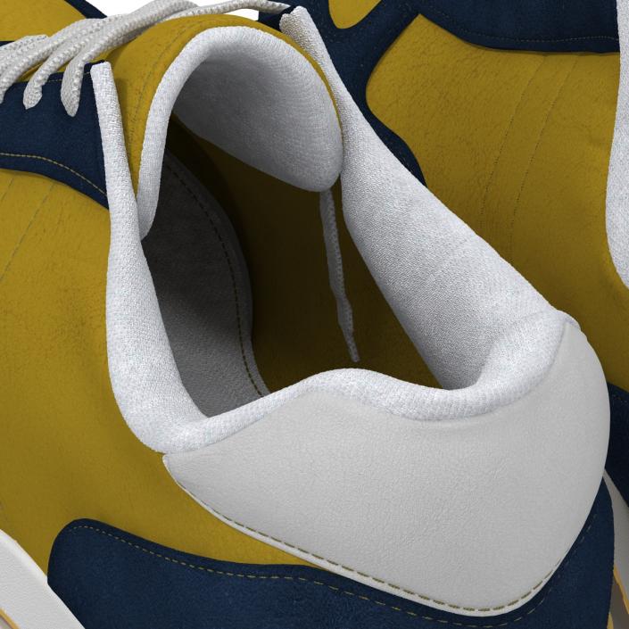 Sneakers 3 Yellow 3D