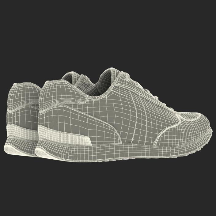 Sneakers 3 Yellow 3D