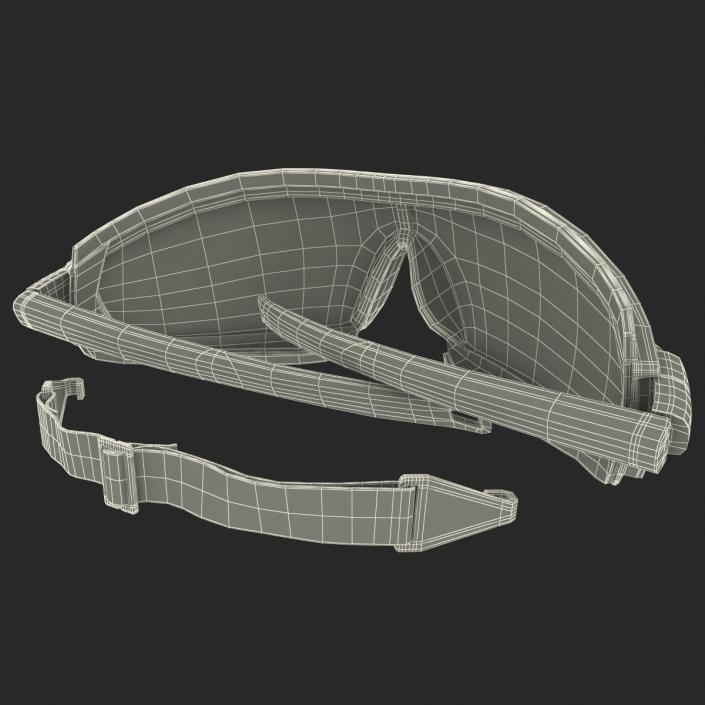 Safety Glasses Folded Pyramex 3D model