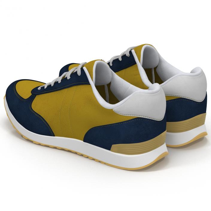 Sneakers 3 Yellow 3D