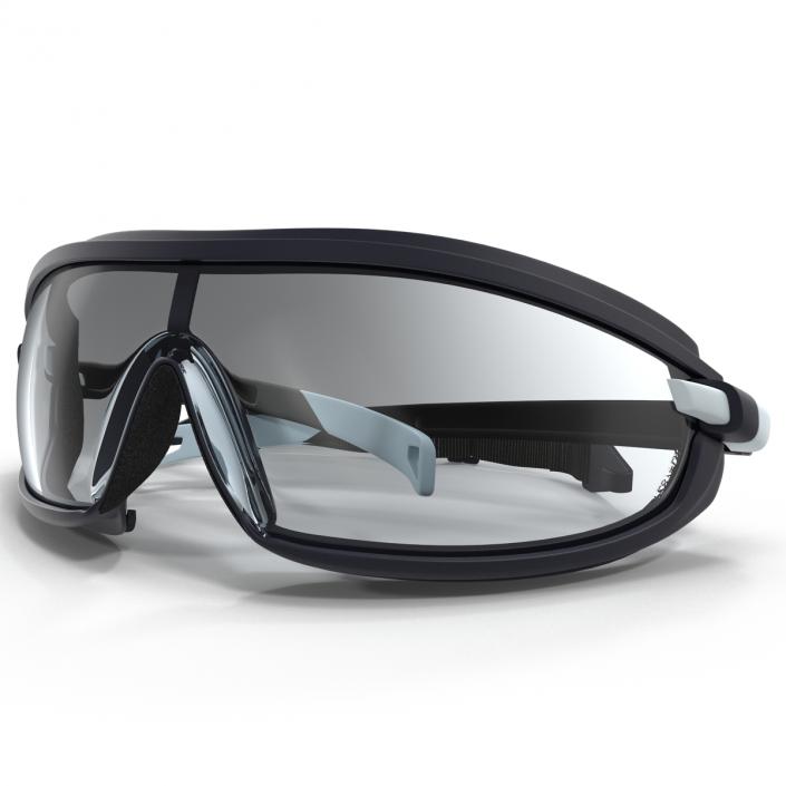 3D model Safety Sport Glasses Folded Generic