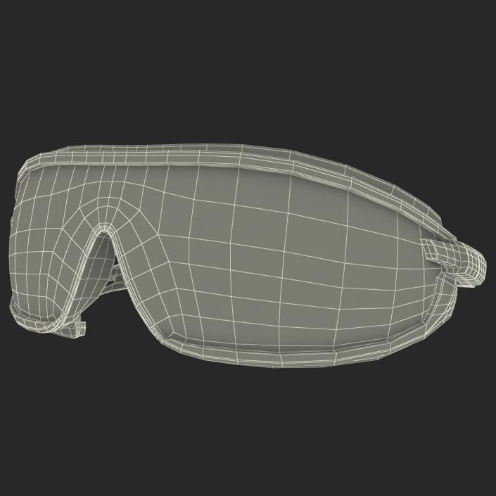 3D model Safety Sport Glasses Folded Generic