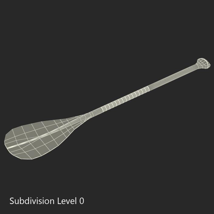 Canoe Paddle 3D