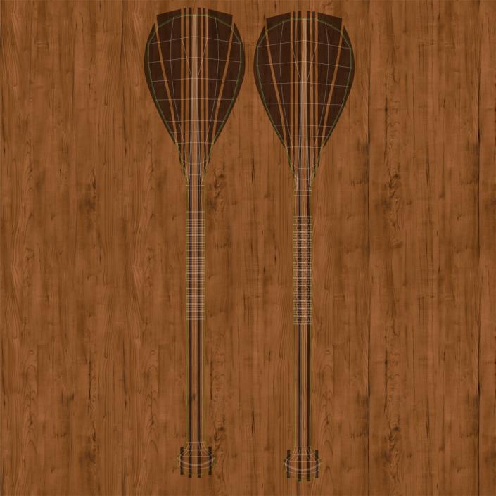 Canoe Paddle 3D