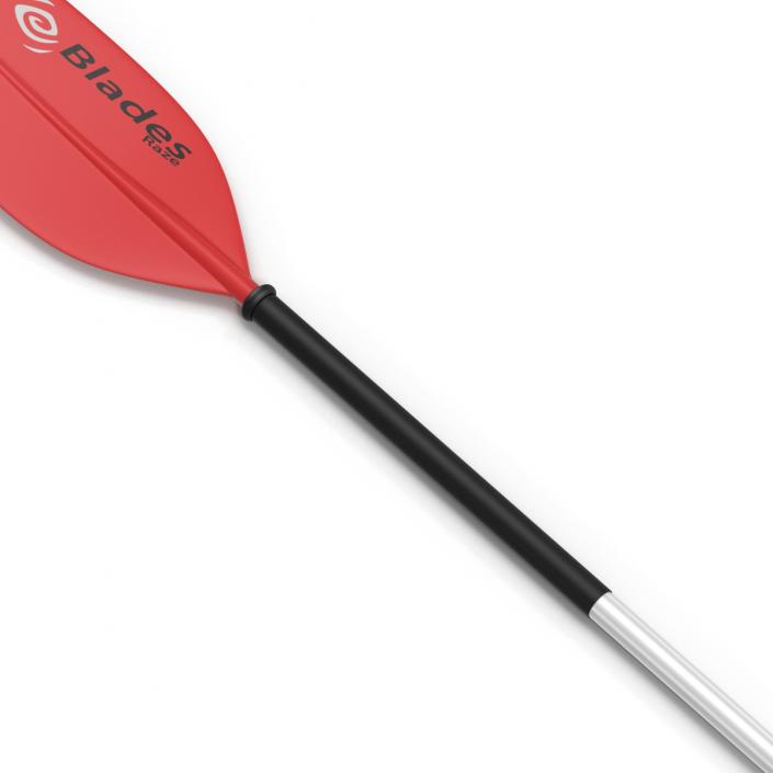 Canoe Paddle 3 3D model