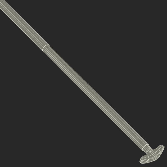 Canoe Paddle 3 3D model