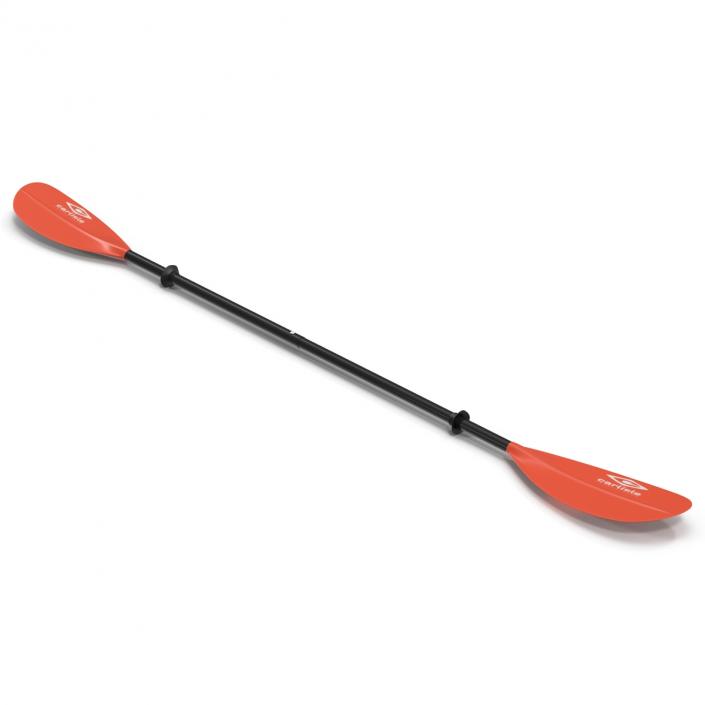 Canoe Paddle 4 3D model